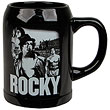 Rocky Black Ceramic Stein